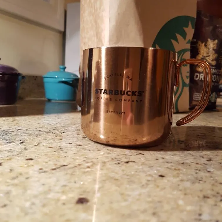Copper Starbucks Mug photo 1