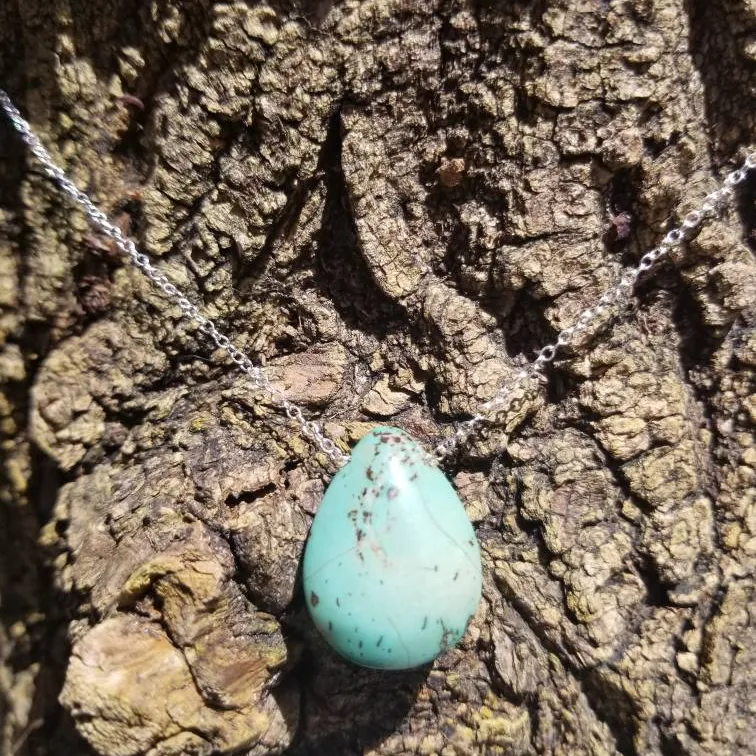 Turquoise And Silver Necklace photo 1