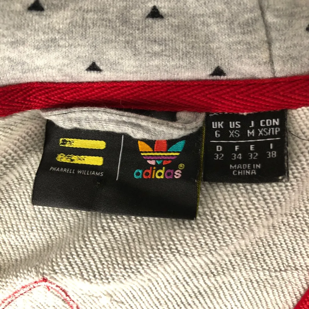 Adidas Pharell Williams hoodie, size XS photo 7