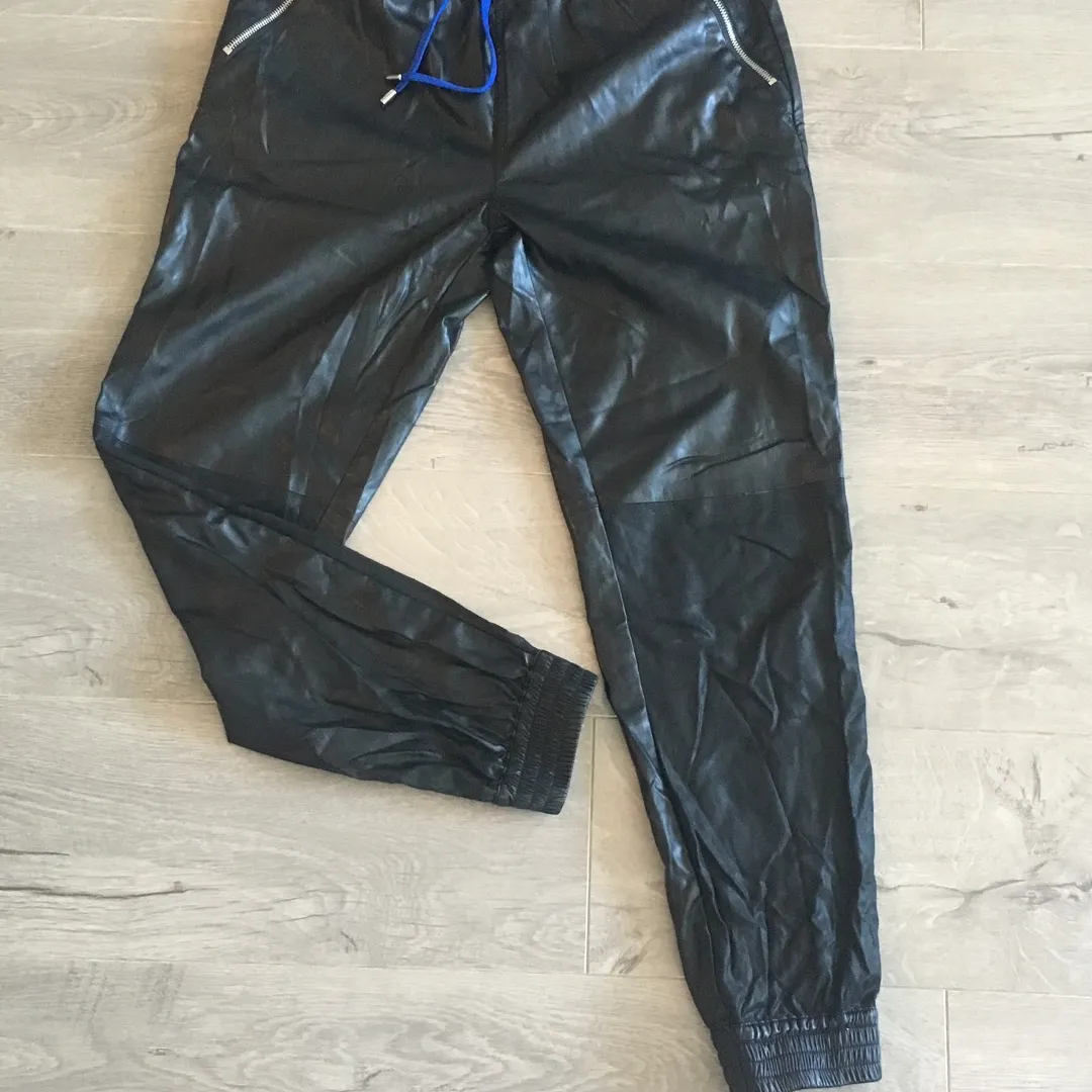 Baggy Leather Pants photo 1