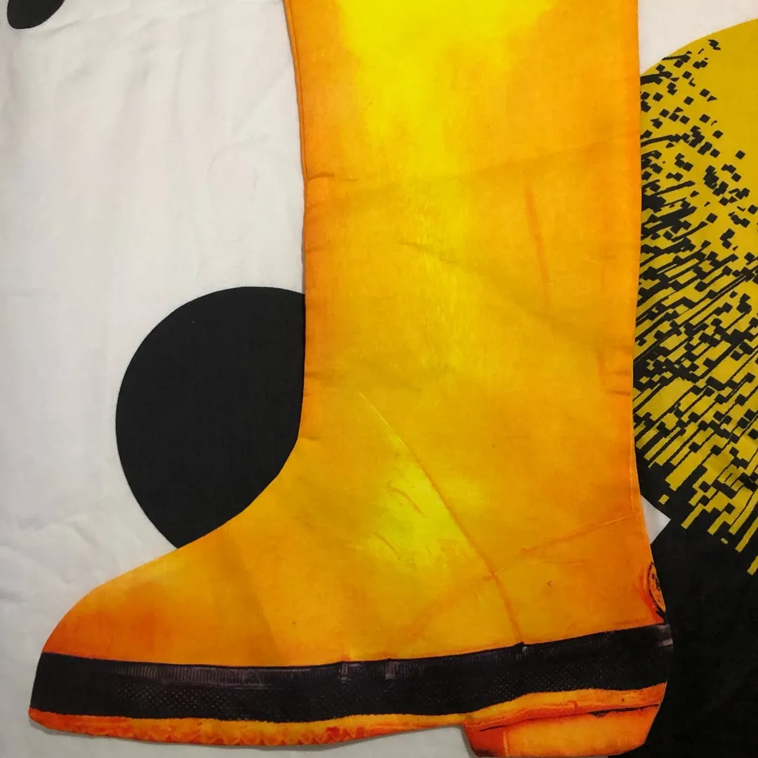 Yellow Rain Boot Stocking photo 1
