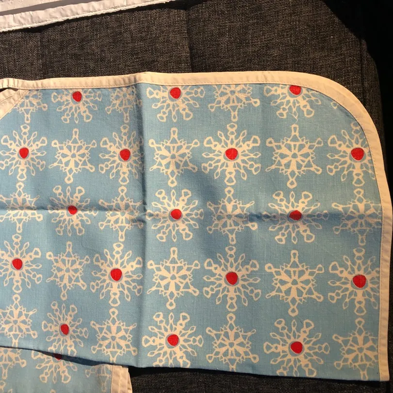 Dish Towels x4 ❄️ Blue photo 3