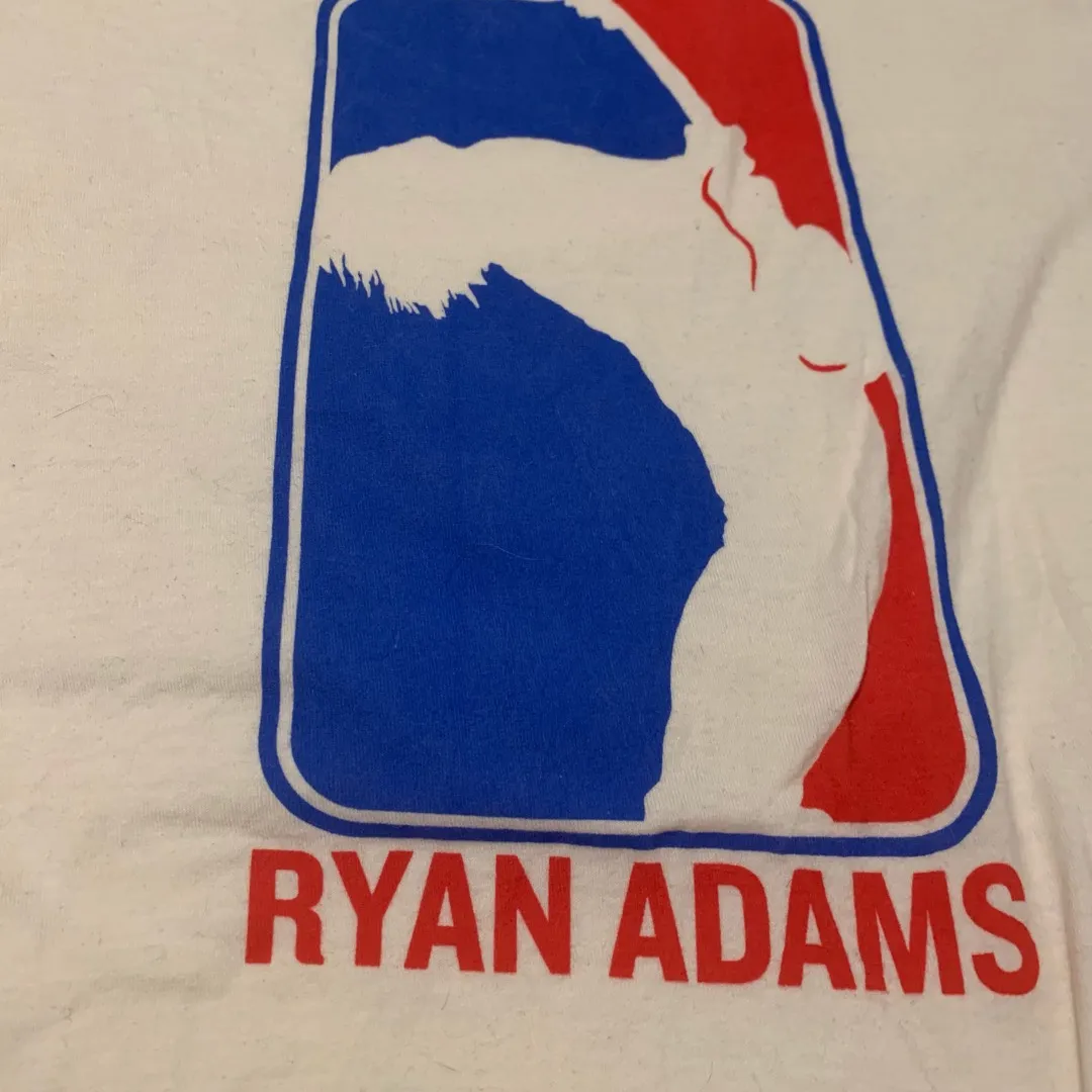 Ryan Adams NBA tee photo 3