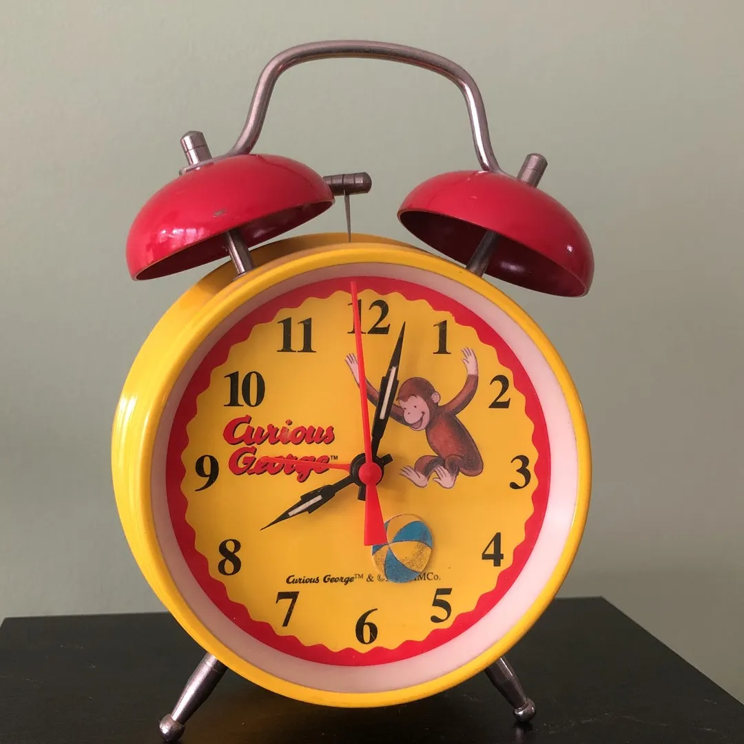Adorable Curious George Clock photo 3