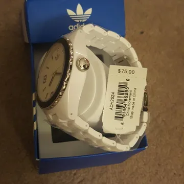 White Adidas Watch photo 3