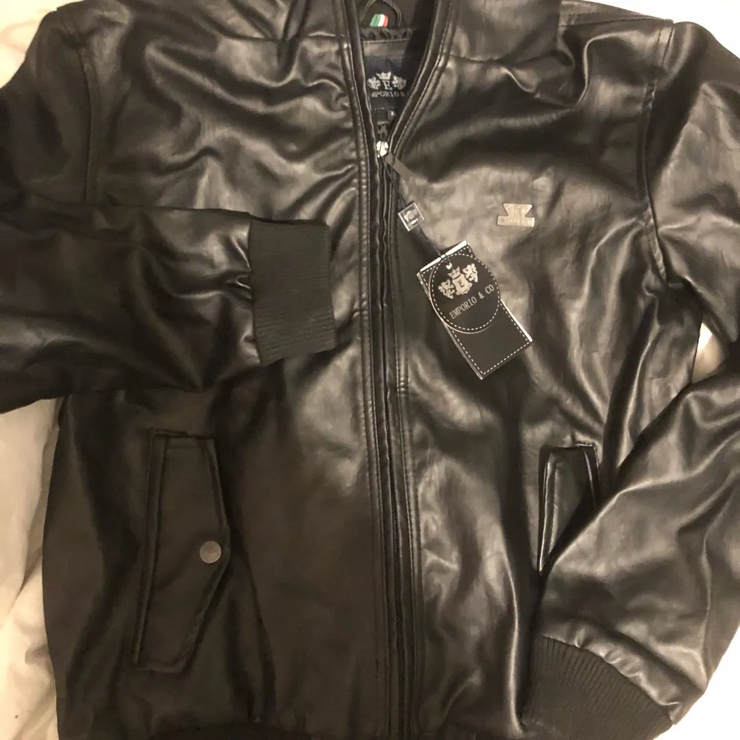 BNWT Emporio & Co Leather Jackets photo 4