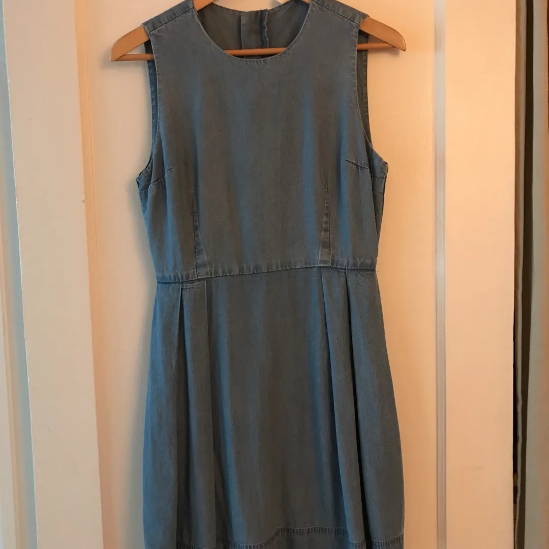 Gap Blue Chambray Dress Size 2 Or XS/ Small photo 1