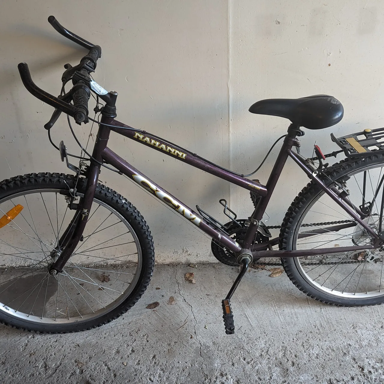 Bicycle (CCM Nahanni Mountain Bike - Maroon Colour) photo 3