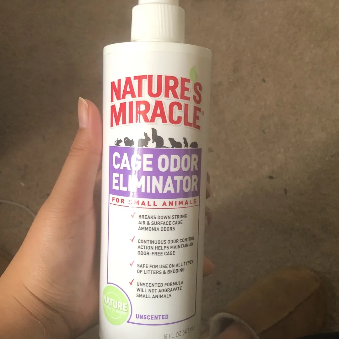 Cage Odor Eliminator For Small Pets! photo 1
