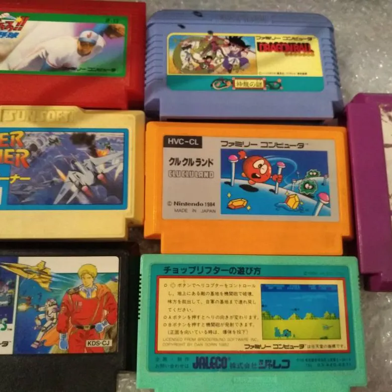Nintendo Famicom Games photo 1