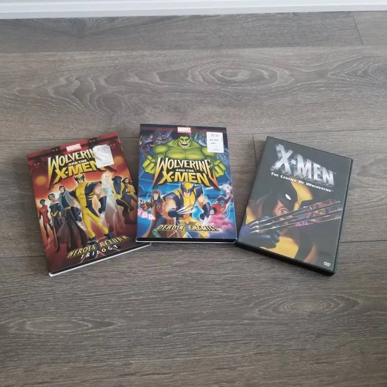 X-Men DVDs photo 1