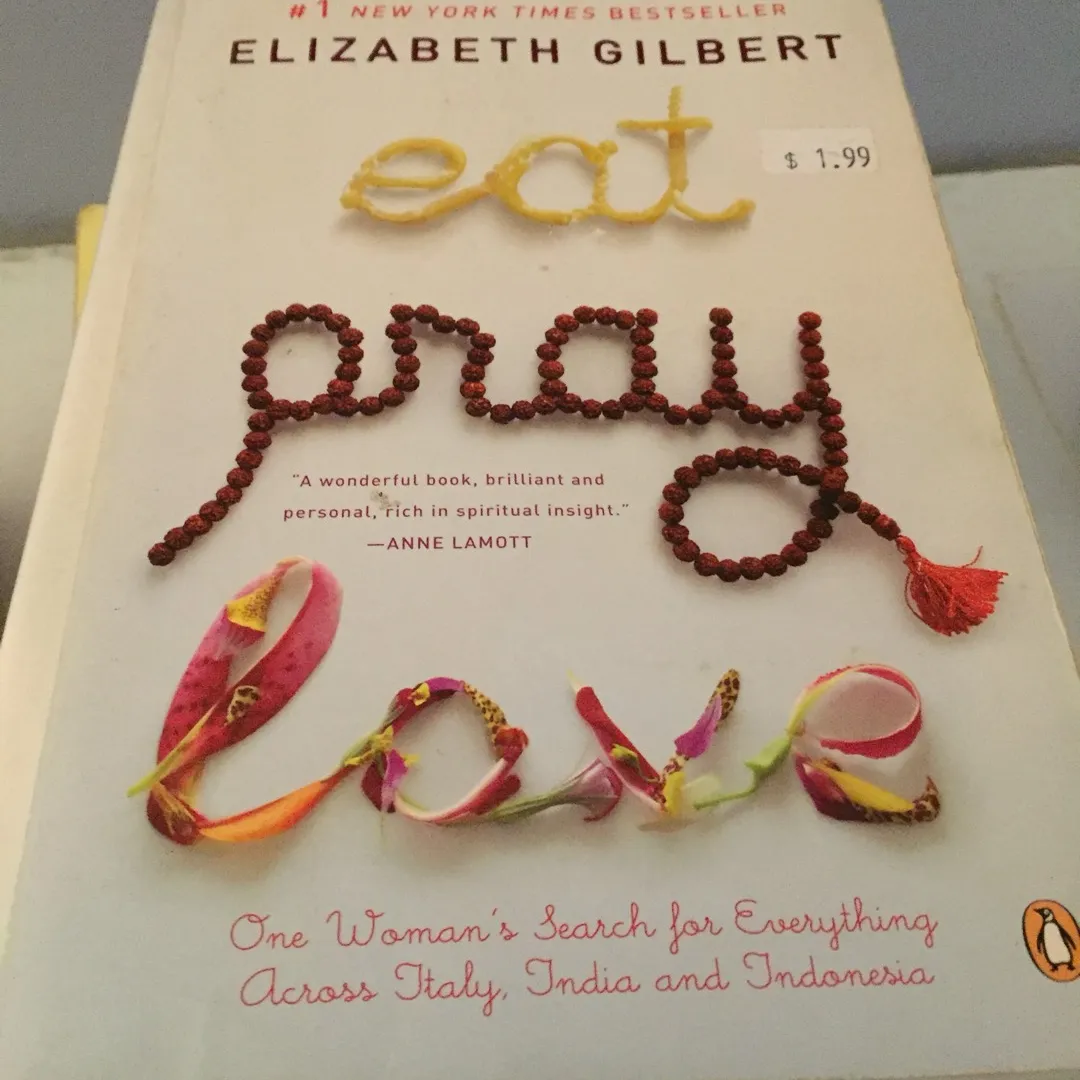 Eat Prey Love Book photo 1