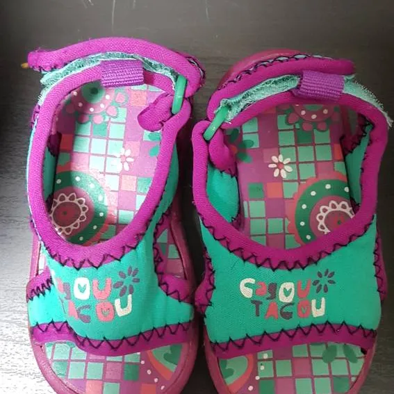 Size 5 Toddler Sandals photo 1