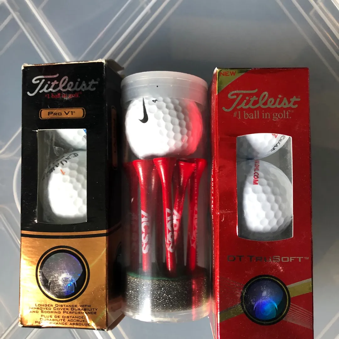 Various Golf Balls photo 1