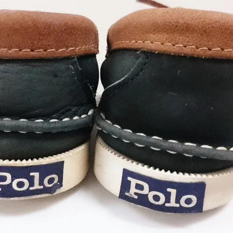 Vintage Ralph Lauren Polo leather boat shoes photo 3