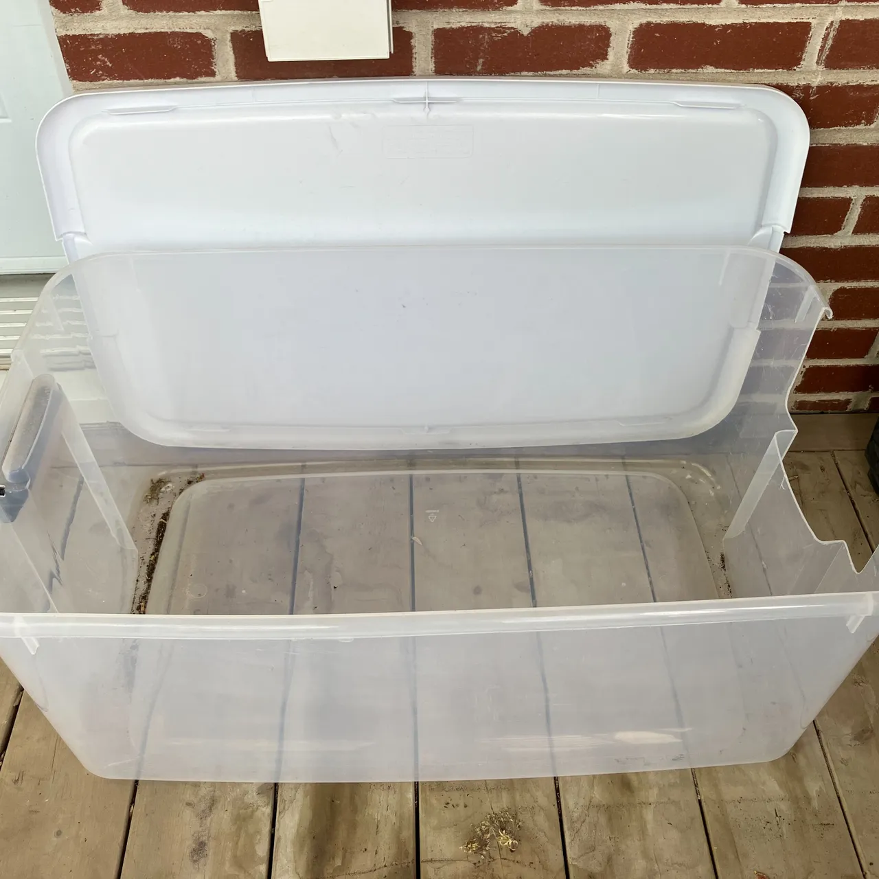 Large litter box - never used  photo 1