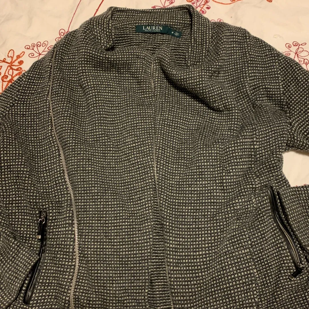Ralph Lauren Sweater Jacket-Size Medium photo 1