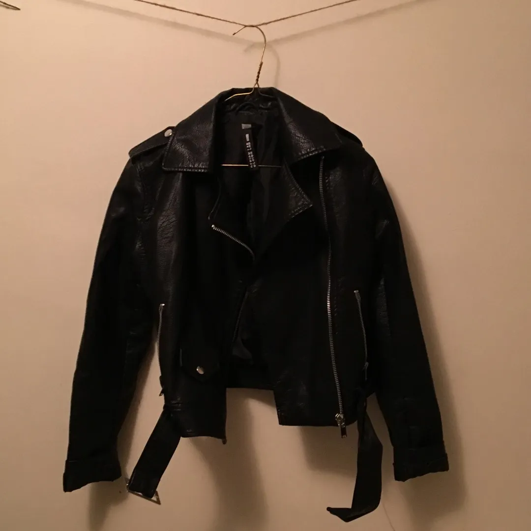 Faux Leather Jacket photo 1