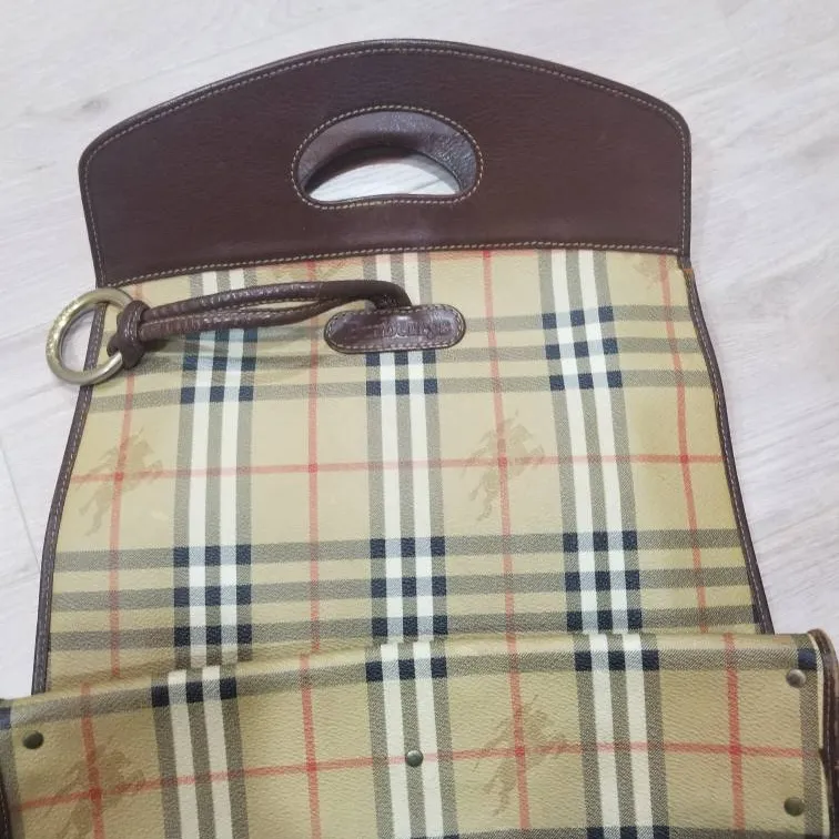 Genuine Vintage burberry Handbag / Clutch photo 3
