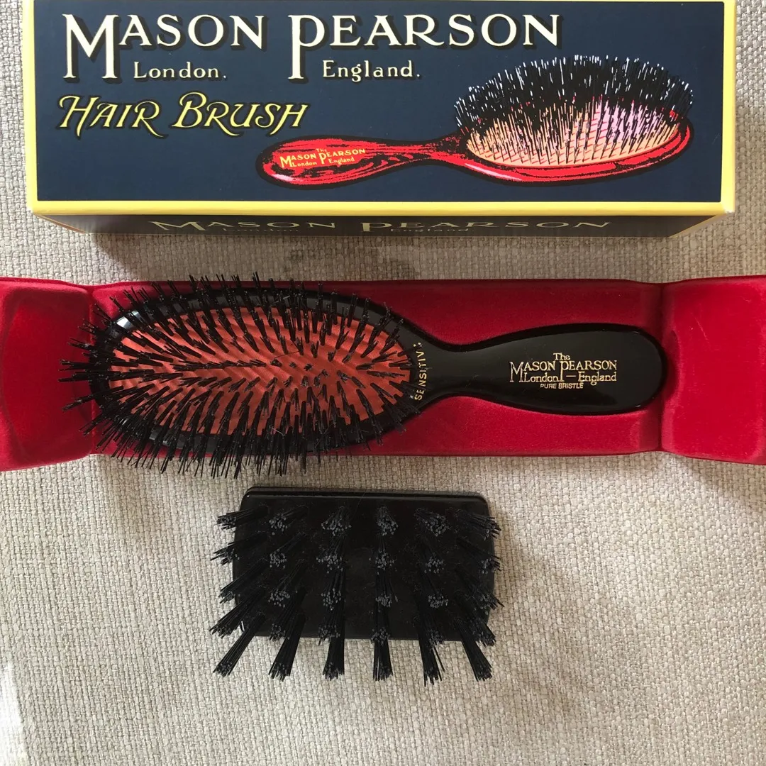 Original Mason Pearson All Boar Bristle Hairbrush And Cleaner photo 1