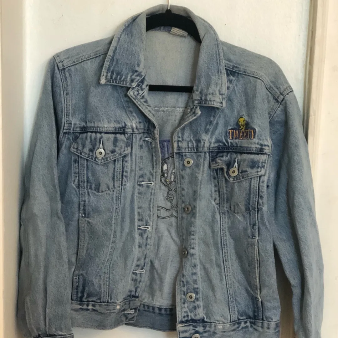 Vintage Tweety Jean jacket photo 1