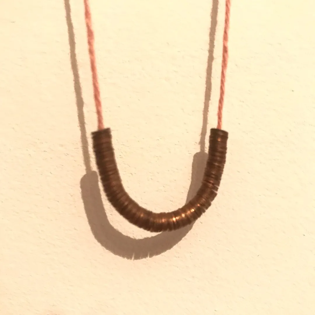 FREE Pink Copper Necklace-ish Thing photo 1