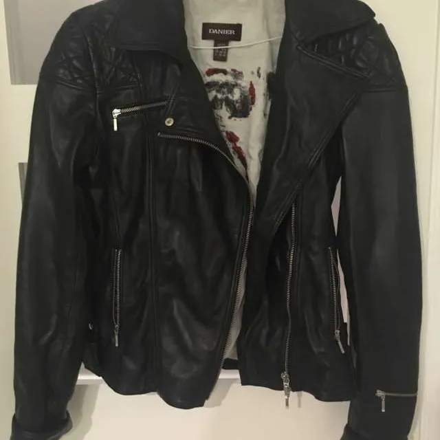 Leather Jacket Size xs photo 1