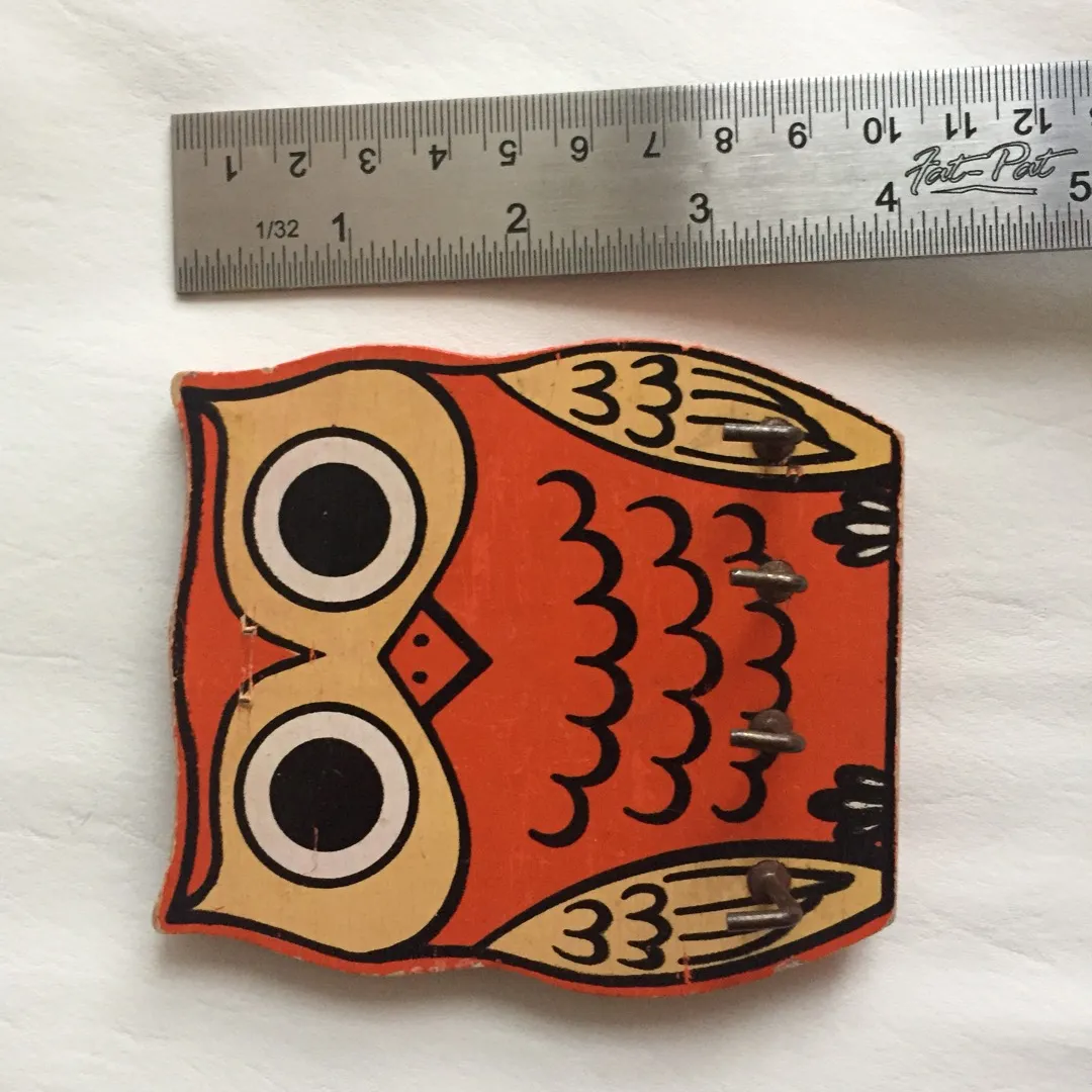 Wooden Owl Key Hooks photo 3