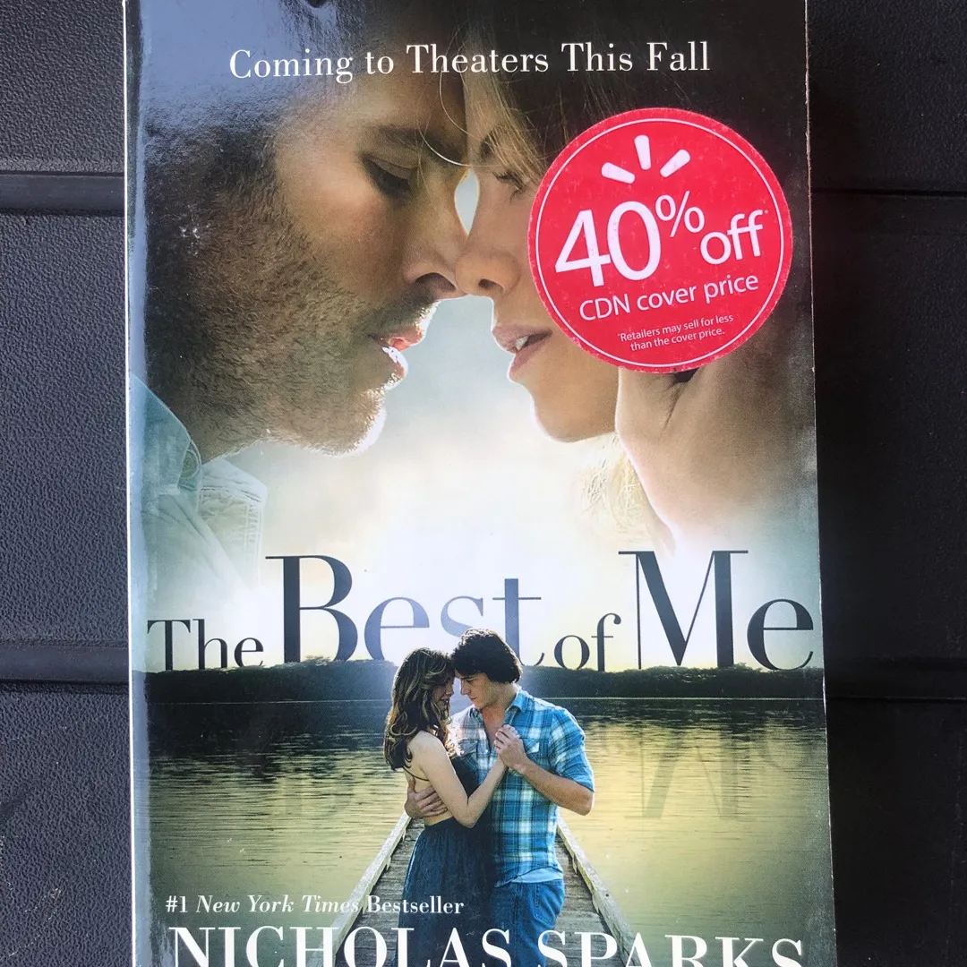 Nicholas Sparks - The Best Of Me Book photo 1