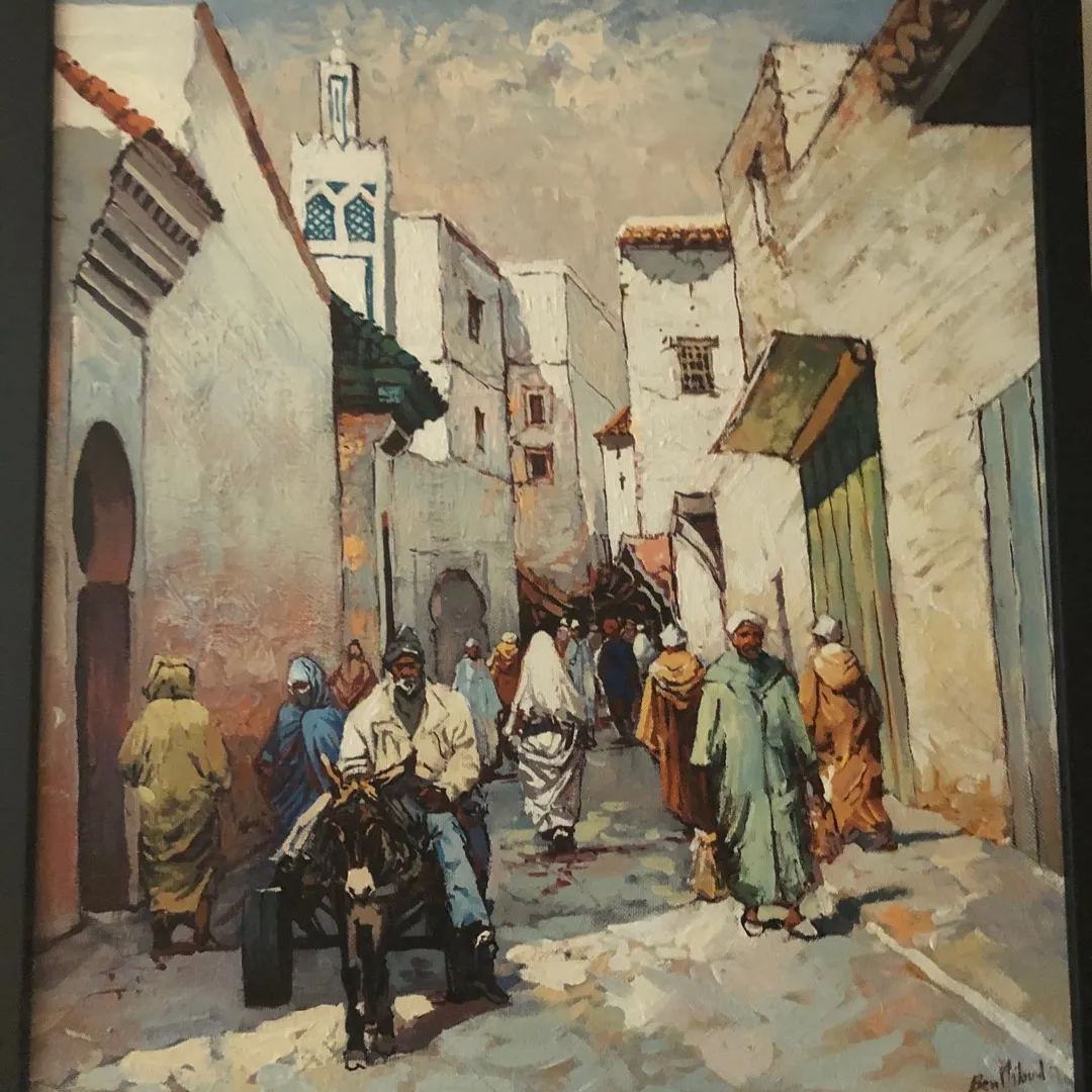 Moroccan Paintings (Signed By Artist) photo 1