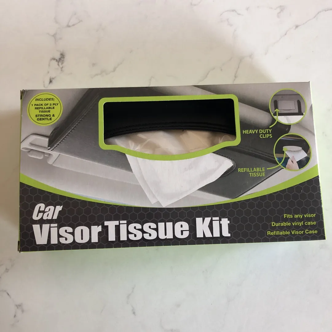 Car Visor Tissue Kit photo 1