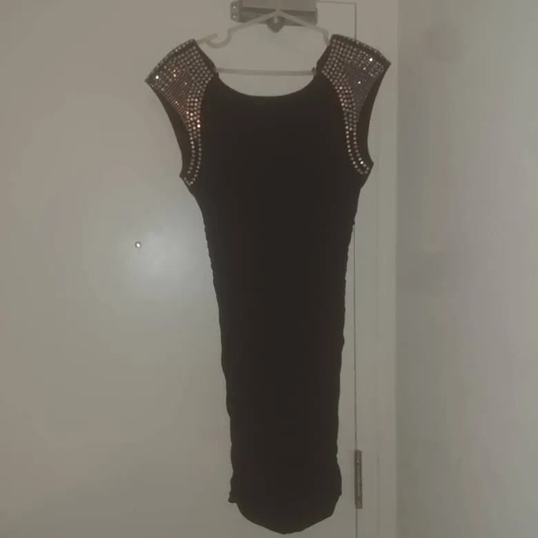 Black Studded Dress photo 1