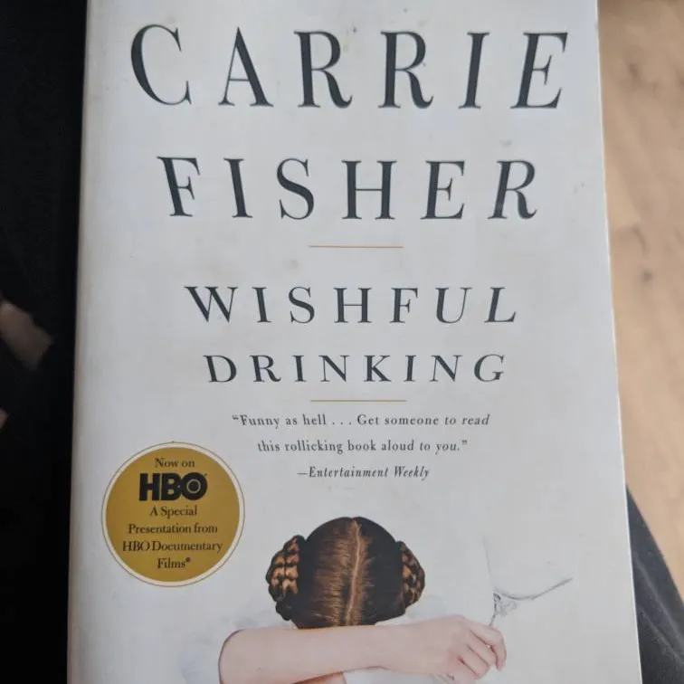 📖 Wishful Drinking By Carrie Fisher (Princess Leia) photo 1