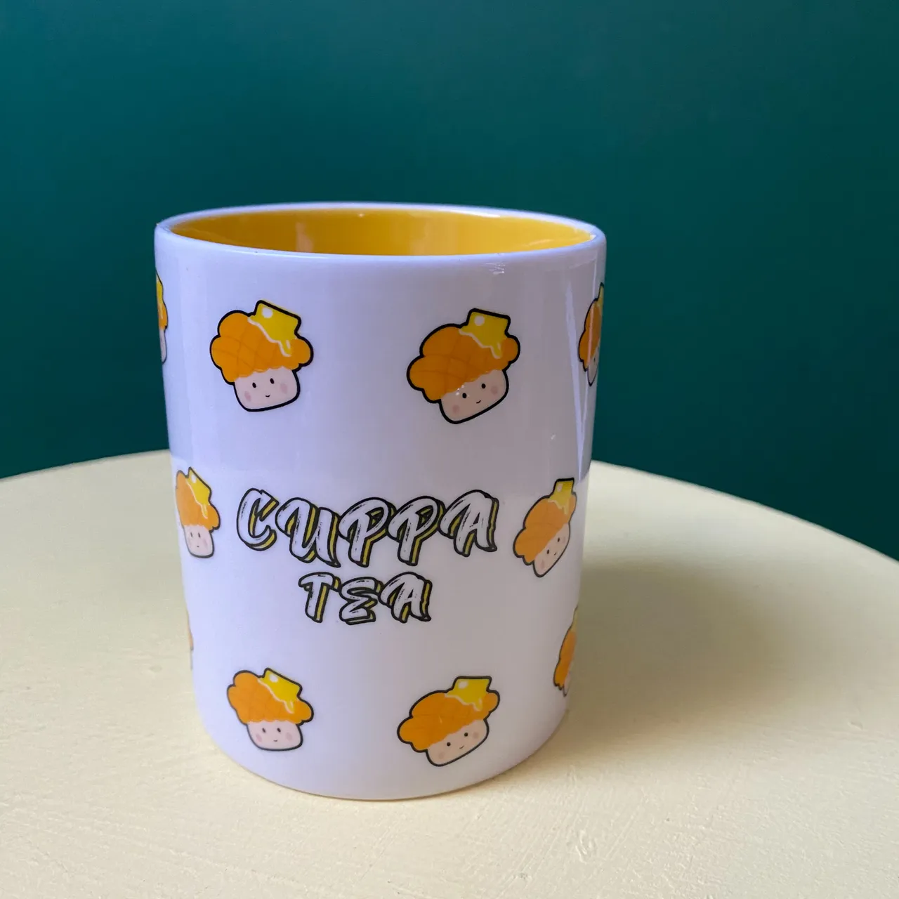 Pineapple bun Cuppa Tea mug photo 1