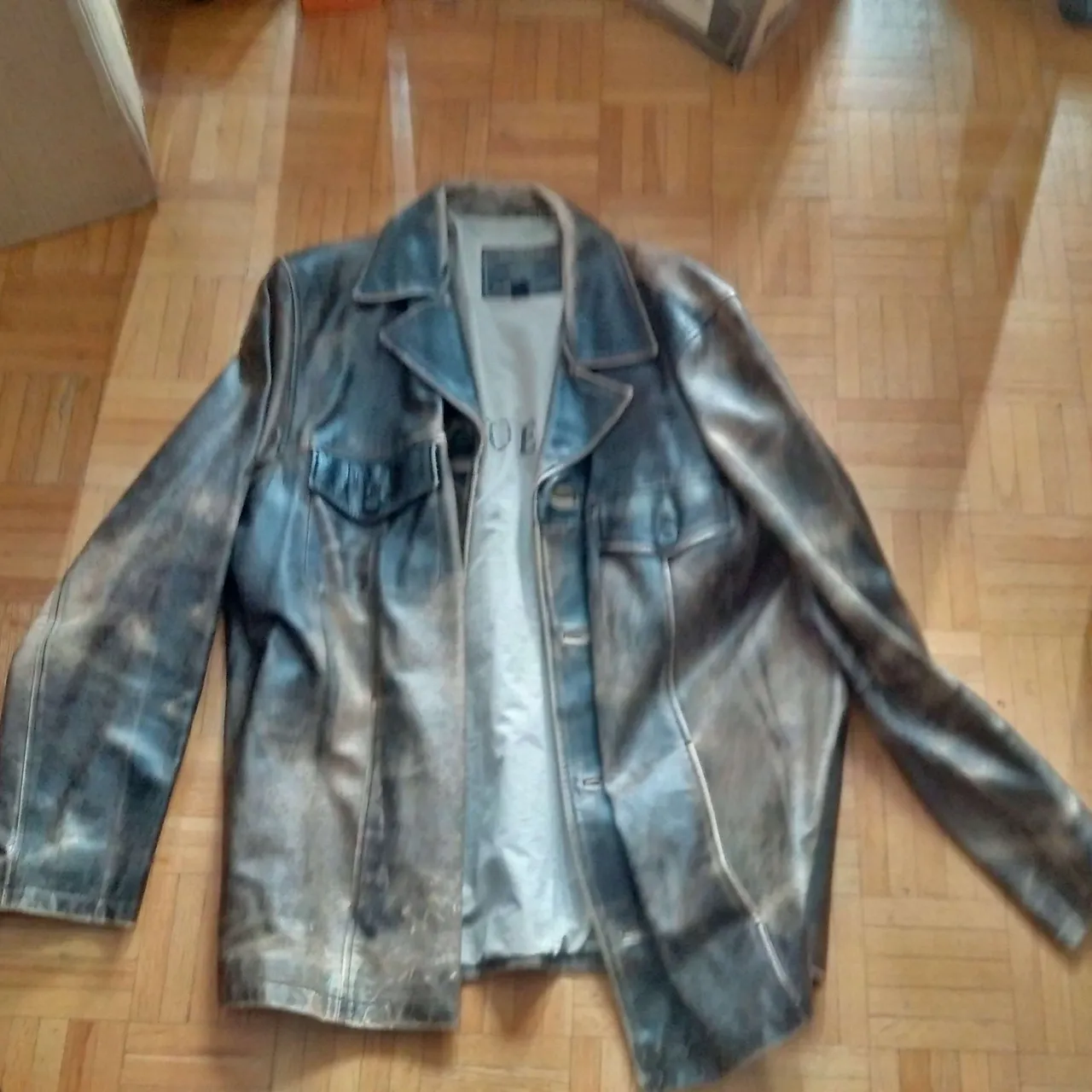 Vintage Guess Leather Jacket photo 1