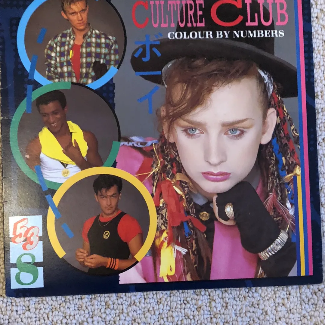 LP- Culture Club Colour By Numbers photo 1