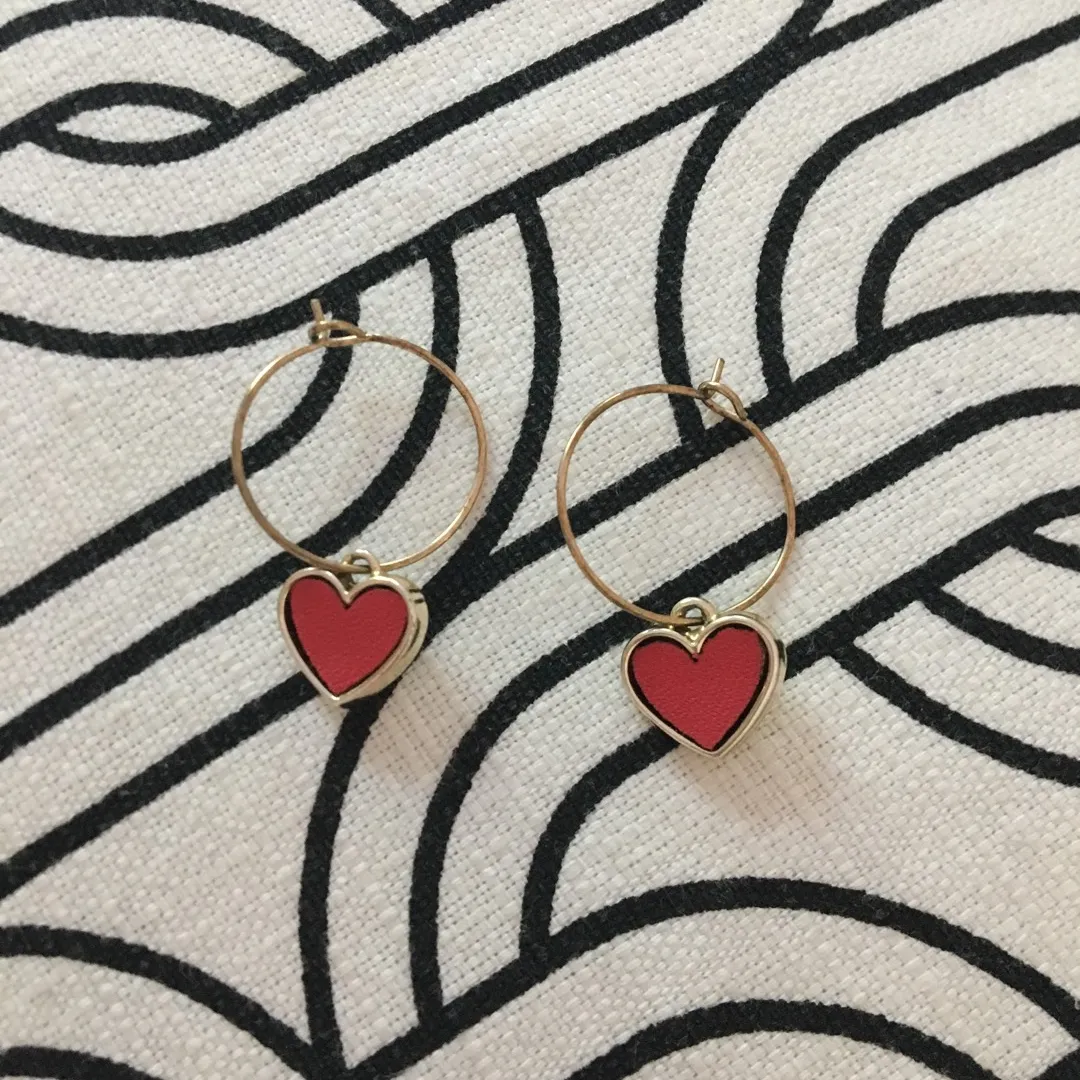 Heart Earrings ♥️ photo 1
