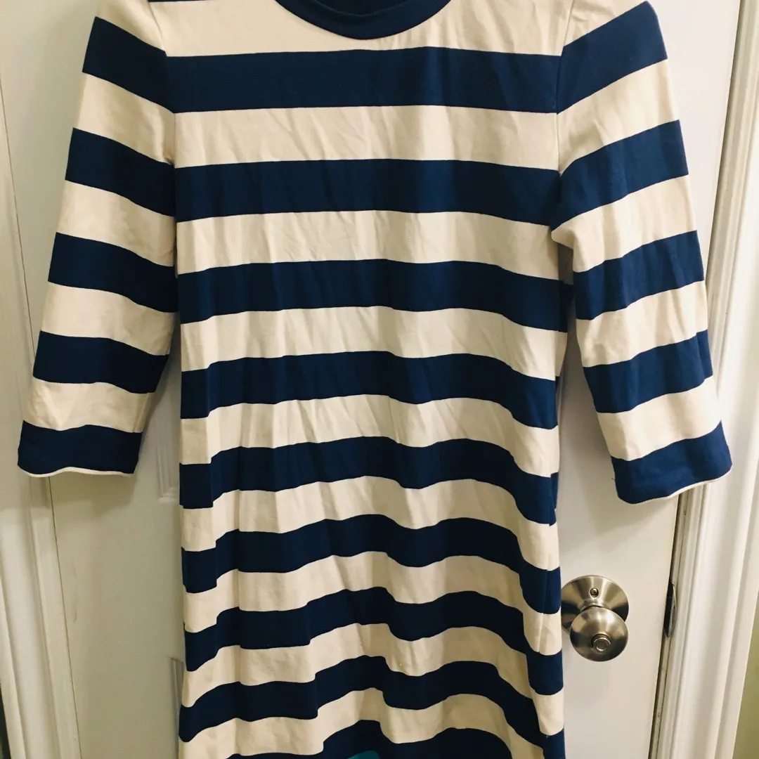 Striped Shirt Dress photo 1