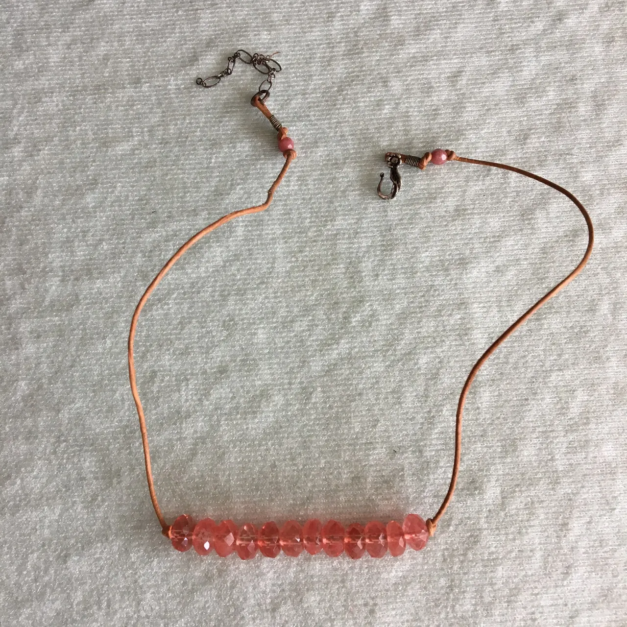 Cherry Quartz Necklace photo 1