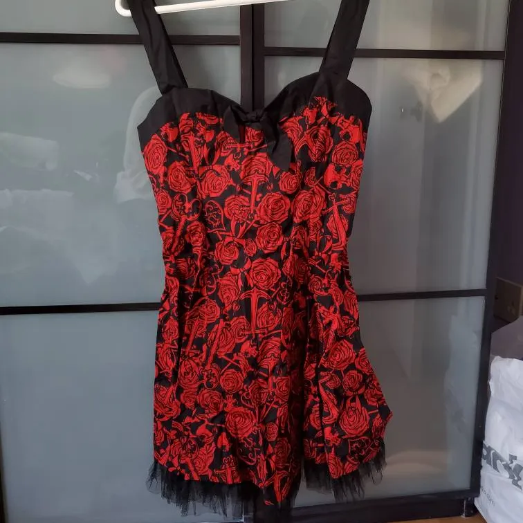 Red & Black Dress photo 1