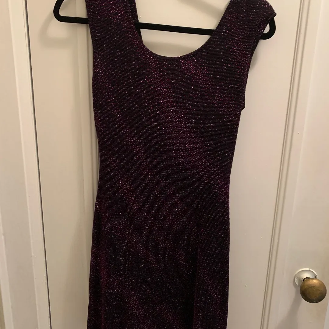 Sparkly Purple Dress photo 1