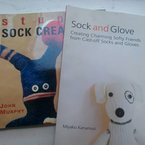 Whimsical Sock Puppet Books! photo 1