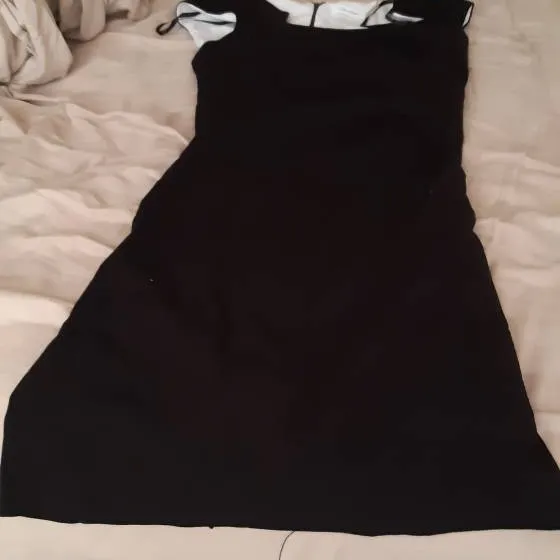 Black Calvin Klein Dress Sz 12 photo 3