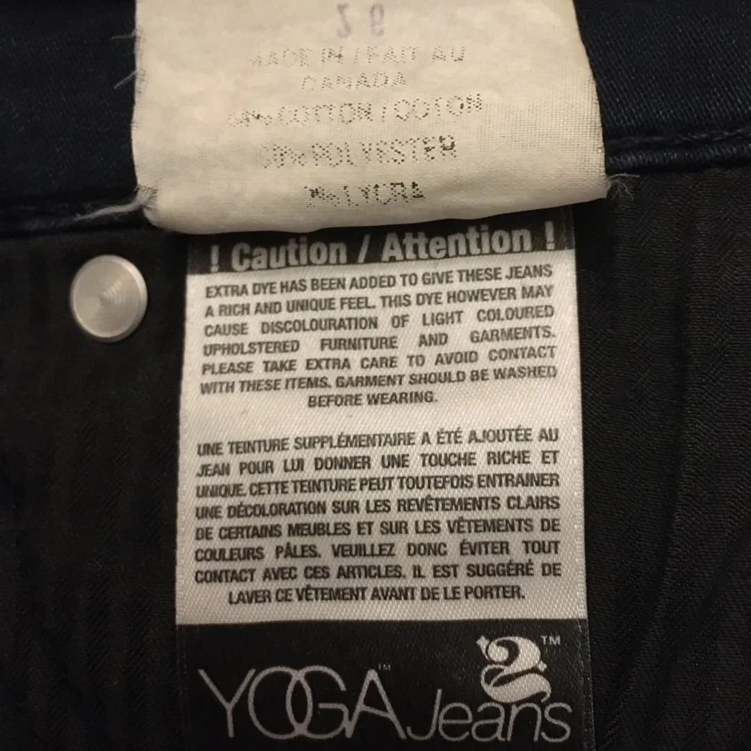 Second Yoga Jeans, Size 26 photo 4