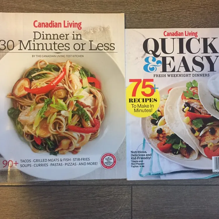Canadian Living Recipe Books photo 1