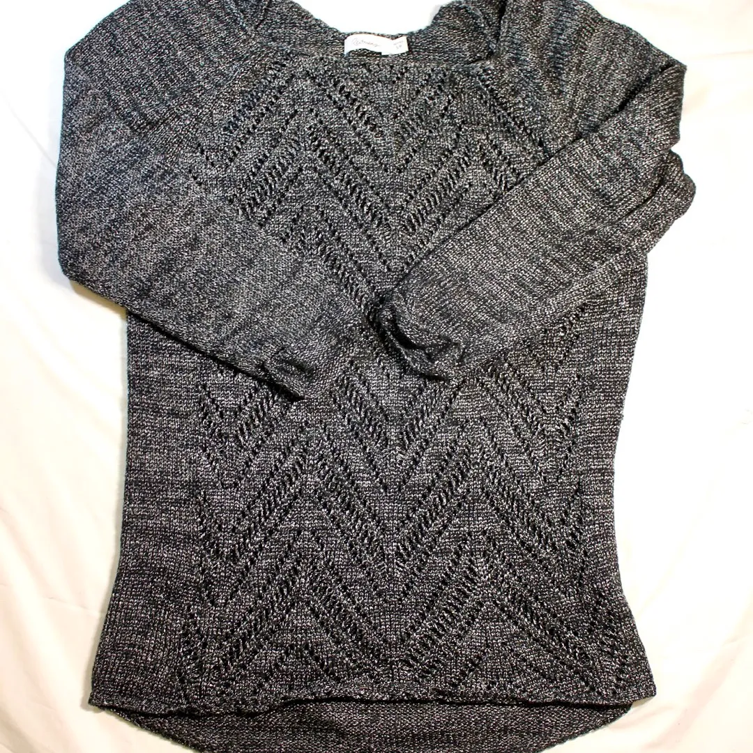 Reitman’s Knitted Grey Sweater photo 1