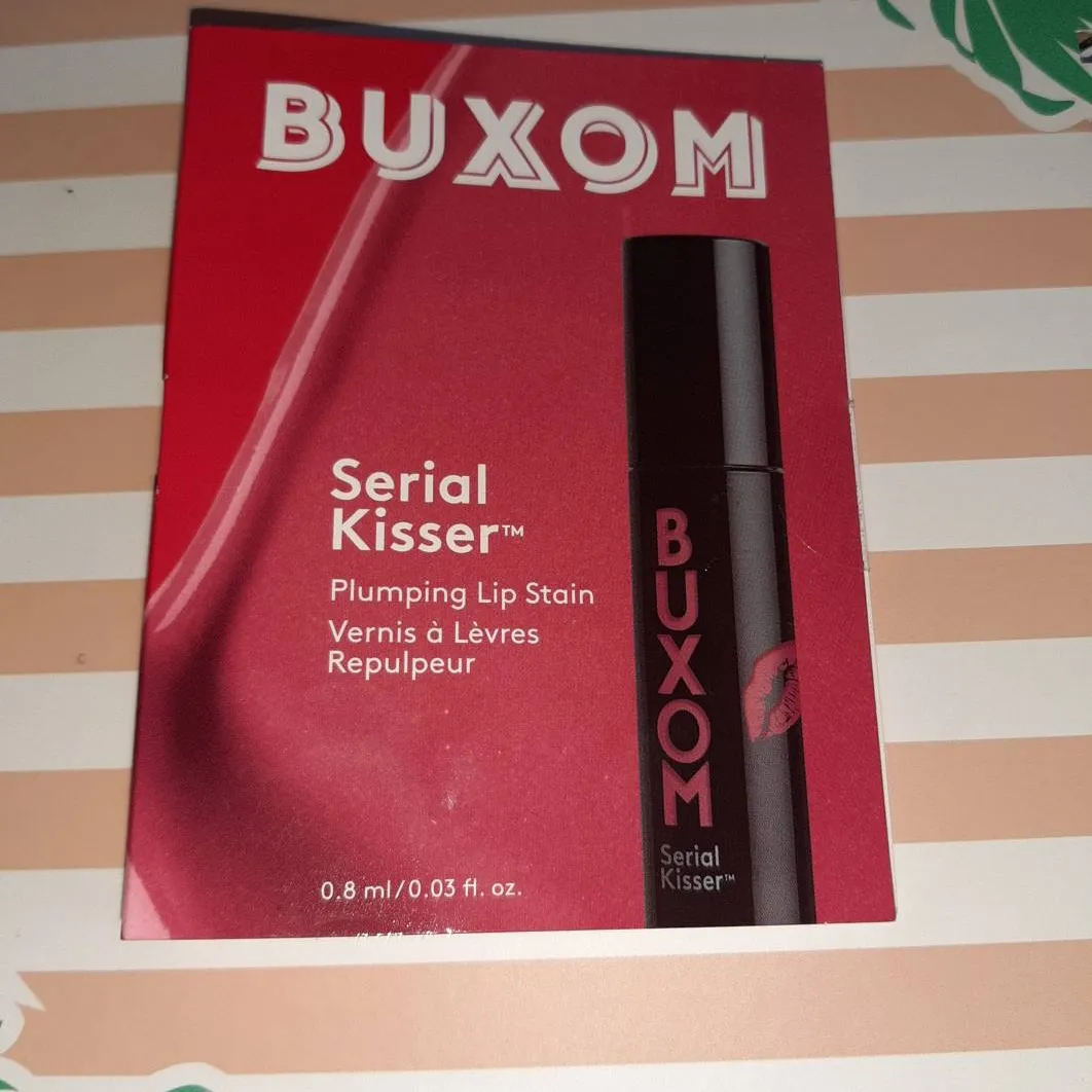 BNIP Buxom Serial Kisser Lip Plumping Stain photo 1