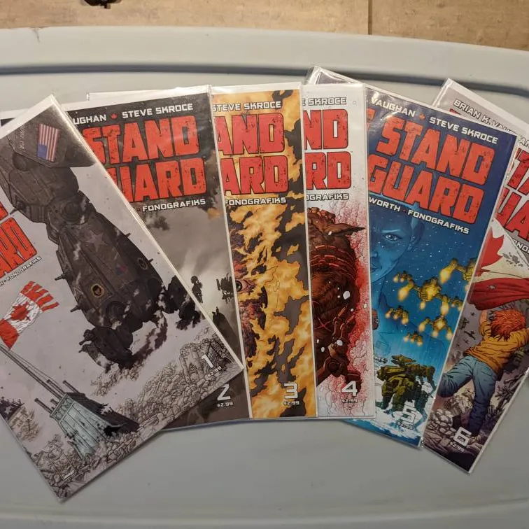 We Stand On Guard Comic Limited Series photo 1