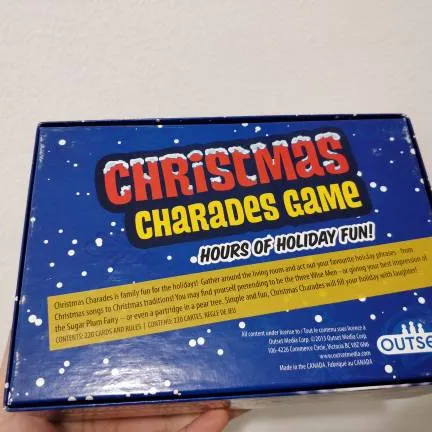 Christmas Charades Board Game photo 3