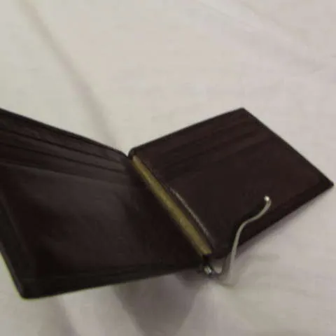 Leather wallet/money clip - direct from Istanbul! photo 3